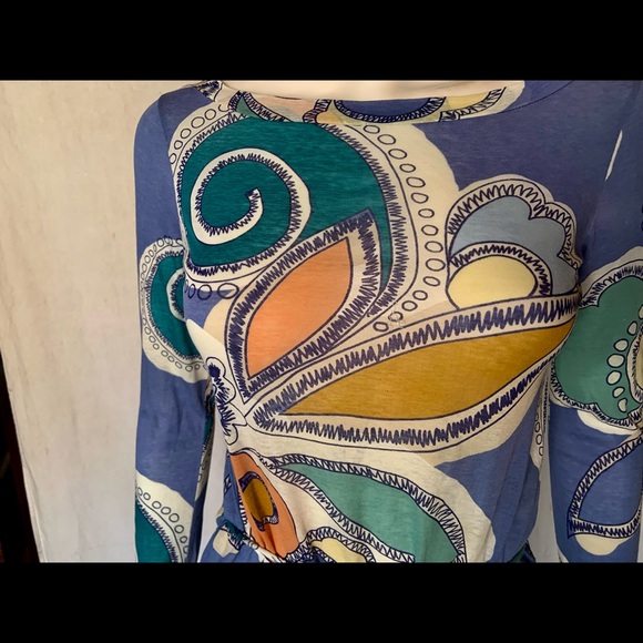 FRENCH CONNECTION SIXTIES MESH LONG SLEEVE DRESS - Picture 7 of 12